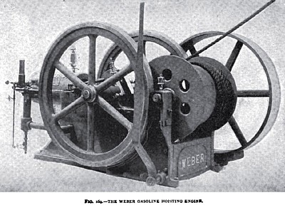 The Weber Gasoline Hoisting Engine